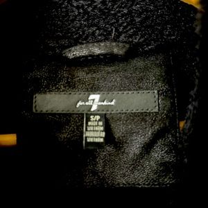 it was worn several times
 7 For all Mankind Coat
